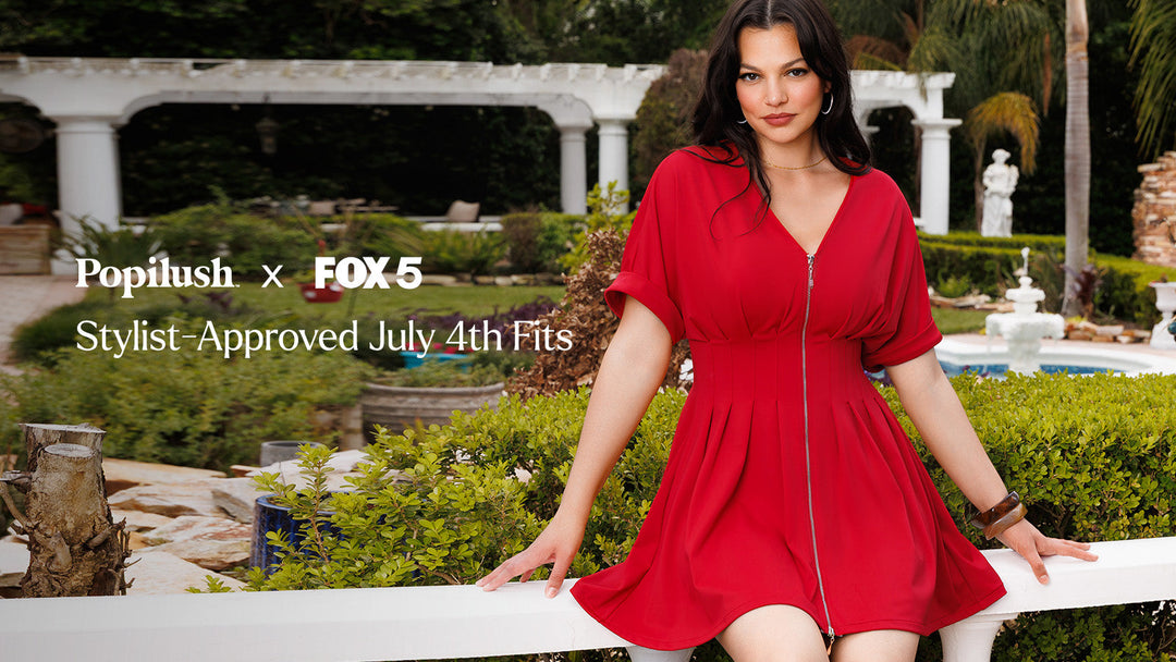 Seen on FOX 5: Matt Dillon Recommends Popilush's Holiday-Ready Dresses