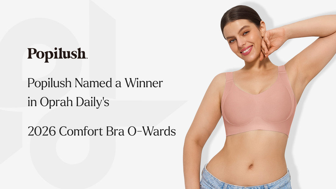 Popilush Named a Winner in Oprah Daily's 2026 Comfort Bra O-Wards