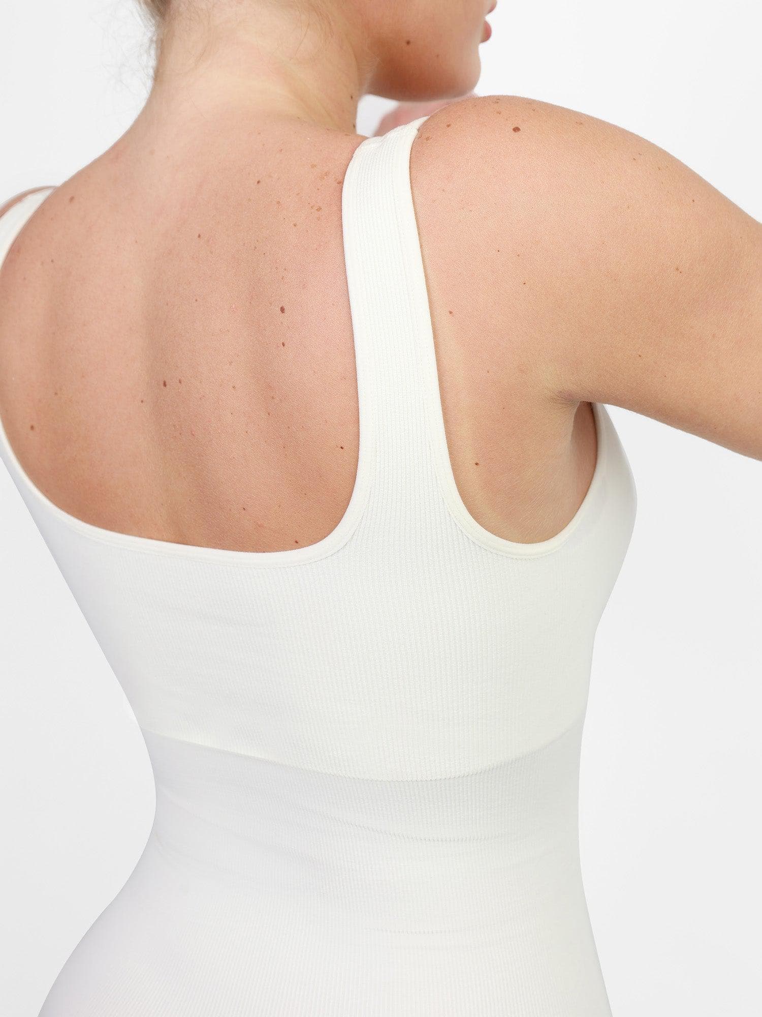 Square Neck Long Sleeve Active Romper