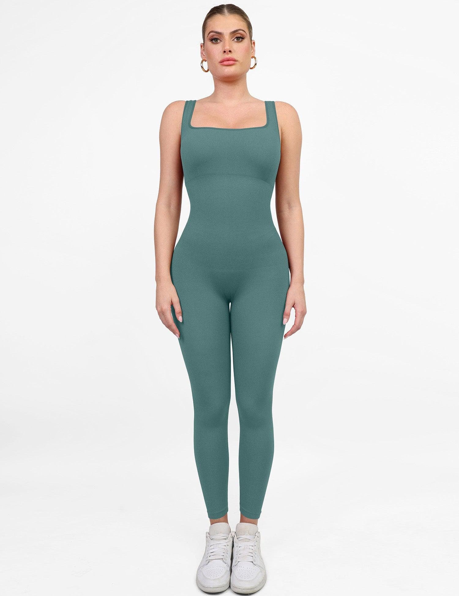  S The Shapewear Coverall Sport Seamless Square Neck