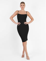 Popilush® Shaping Slip Dress The Shapewear Dress Slip Midi