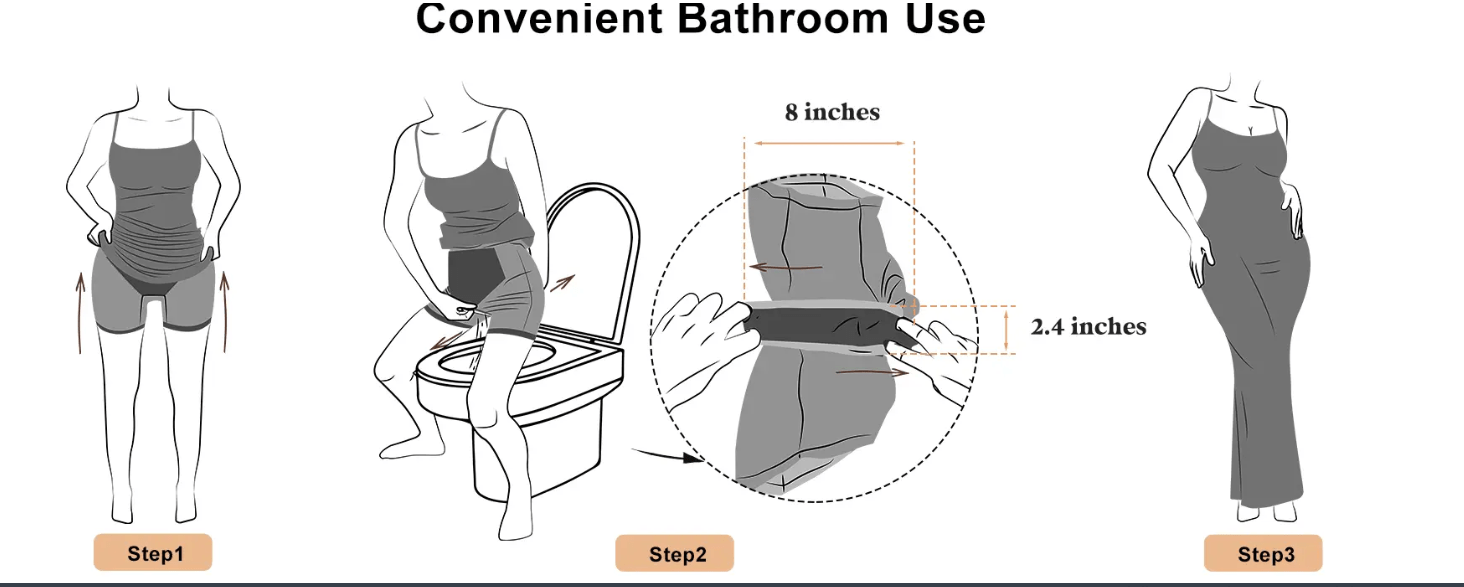 Step into Popilush's new BuiltIn Shapewear Leather Mock Neck Midi Dre