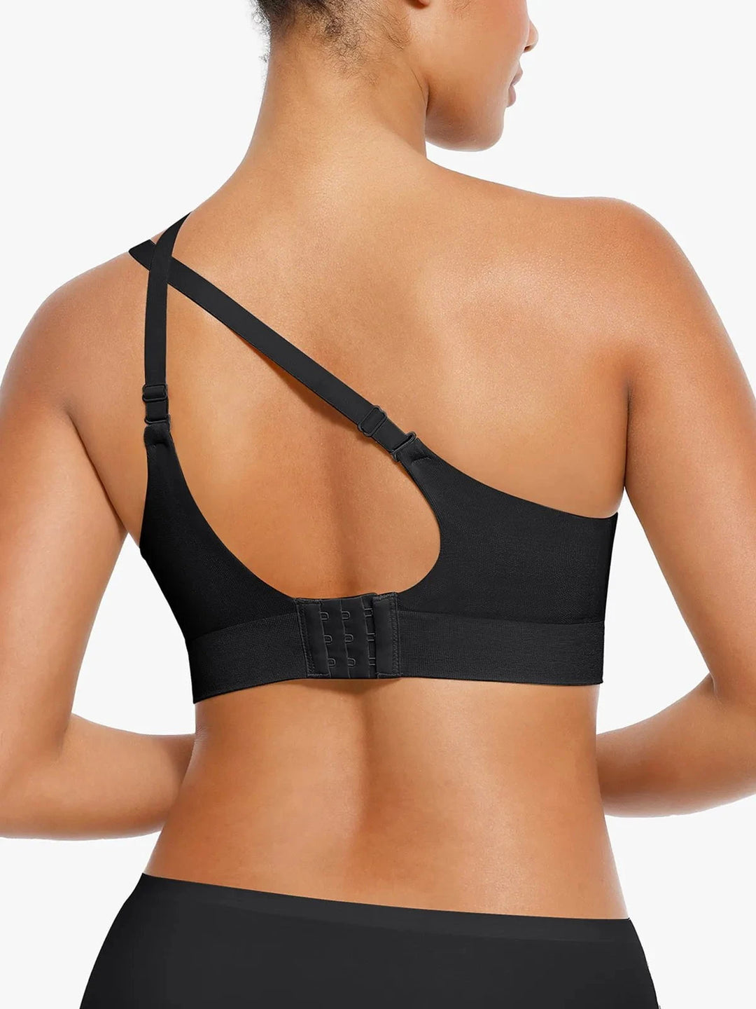 Hide Links Supportive No Underwire Bra Seamless Wireless V-Neck Push-Up Bra