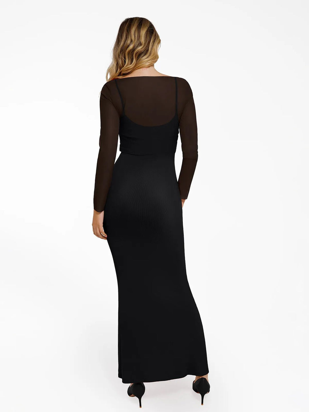 Shapewear Slip Dress Mesh Top | Waist Control & Butt Lift Shapewear Slip Dress Mesh Top | Waist Control & Butt Lift