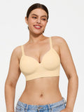 Popilush® Supportive No Underwire Bra 2-Pack ContourLift™ Seamless Wireless Shaping Push Up Bra Bundle