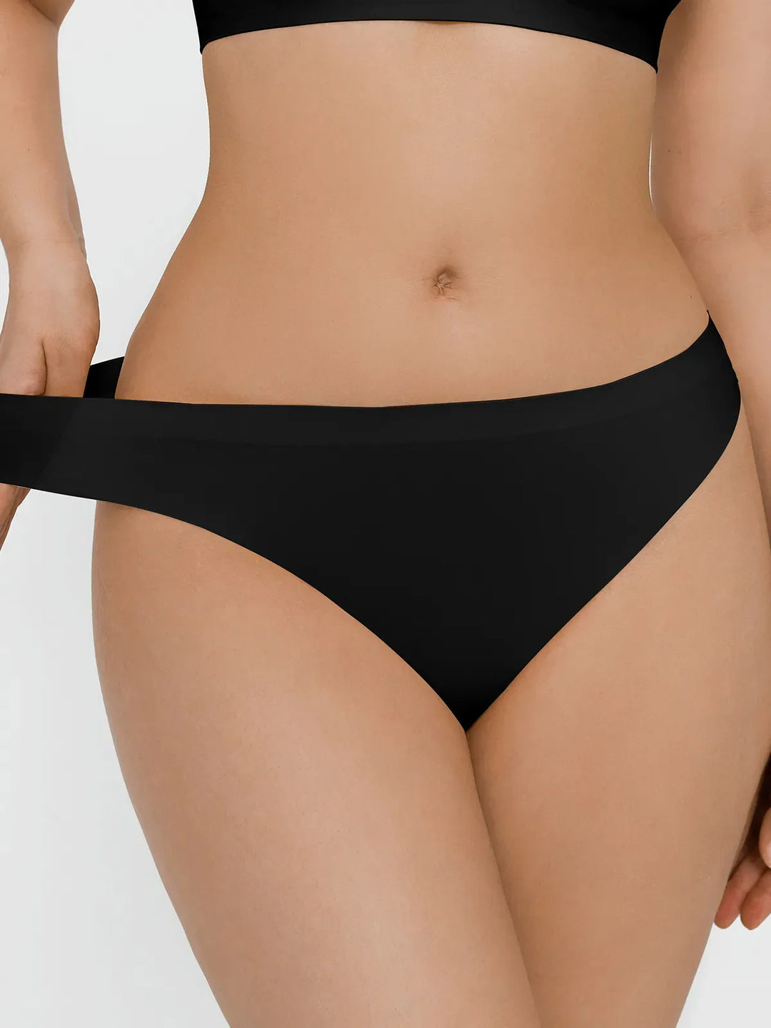 Popilush® 3-Pack Featherweight No-Show Thong Set