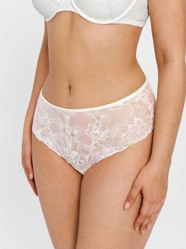 Popilush® 3-Pack Mid-Rise Lace Brief Bundle