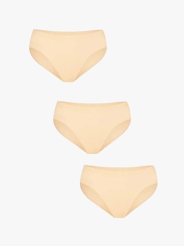 Popilush® Skin / XS 3-Pack SoftForm Comfort Low-Rise Panty Set