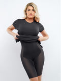 Popilush® shapewear bodysuit for smoothing and enhancing curves with built-in functionality.