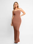 Flattering Popilush® maxi dress with built-in shapewear.