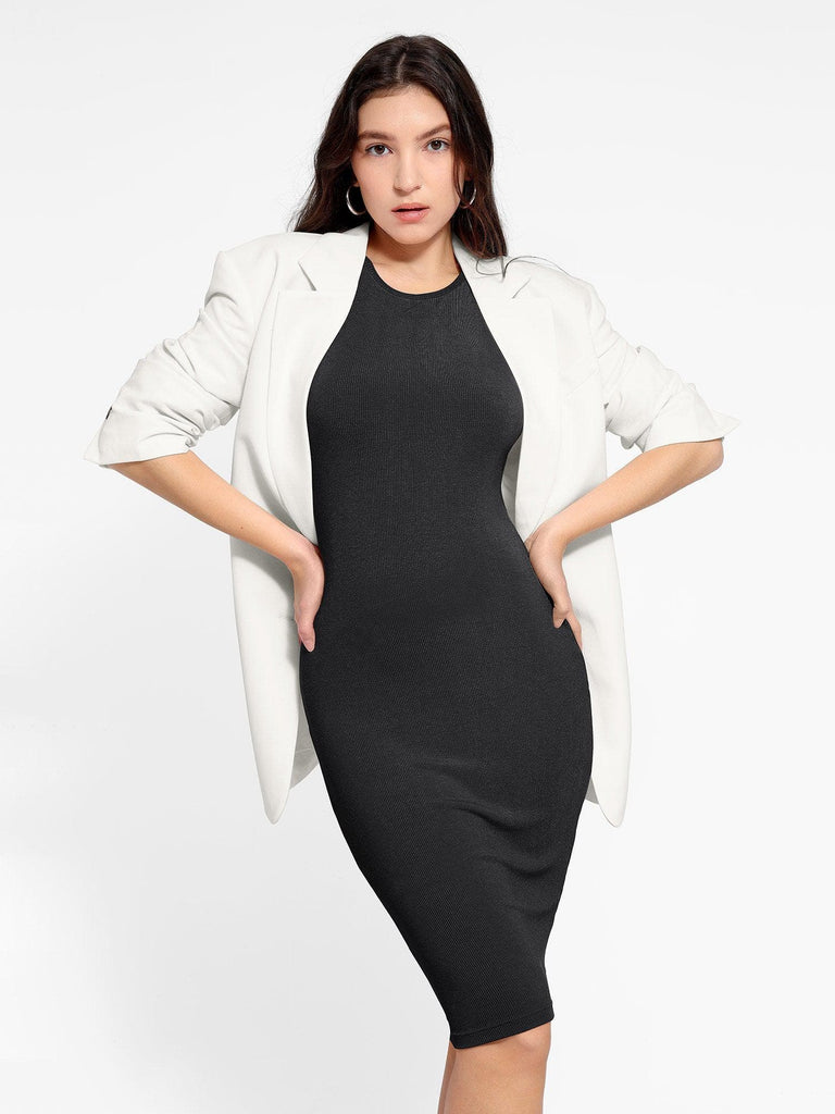 Popilush® Bodycon Dress Built-in Shapewear Modal Multi-style Dresses