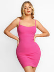 Popilush® pink shapewear dress - bodycon style for perfect shaping