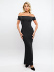 Popilush® off-shoulder shapewear dress: Perfect for special events.
