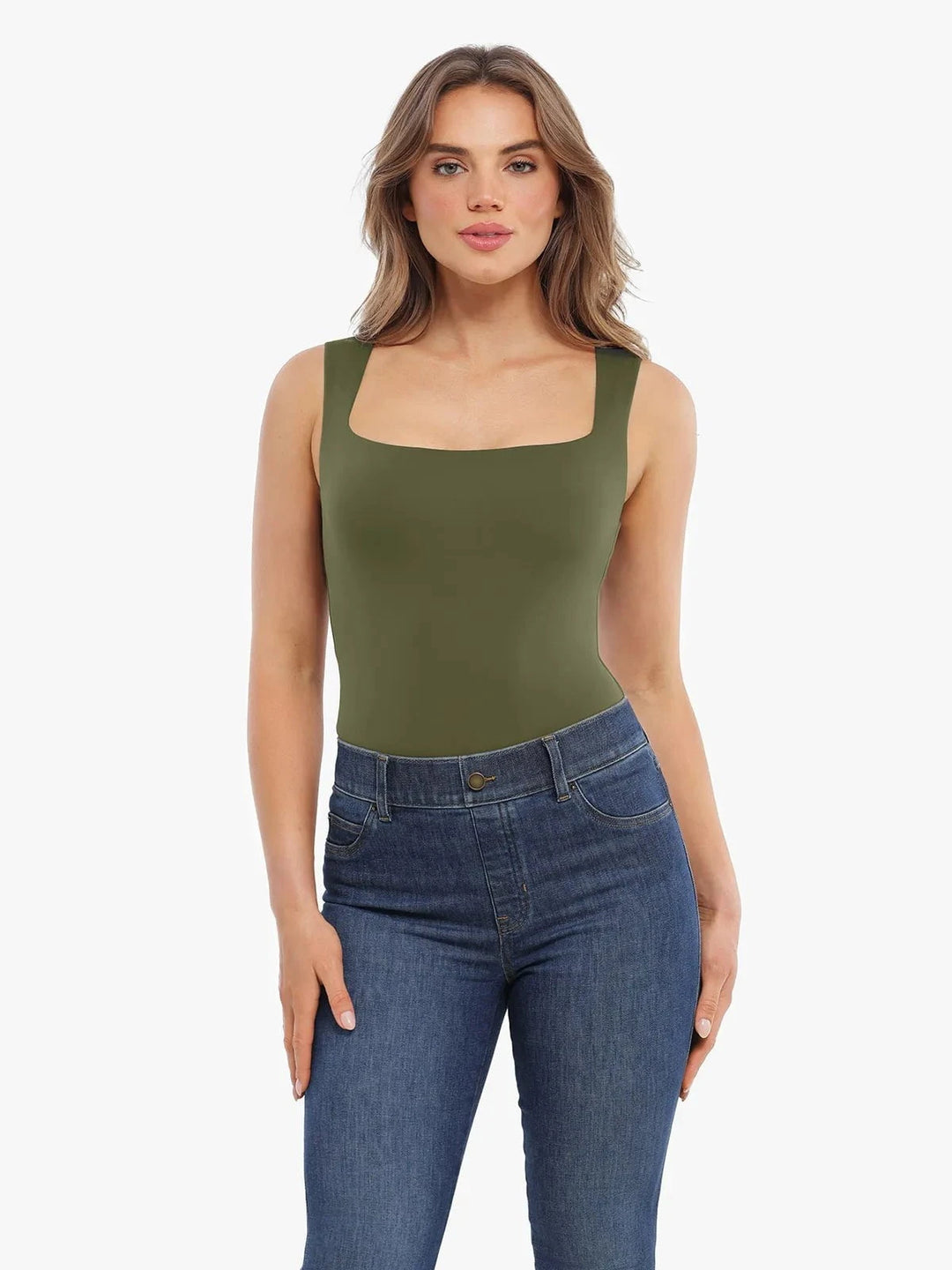 Popilush® Cloud-Touch Double-Layer Shaping Sleeveless Top