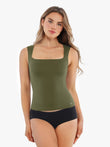 Popilush® Cloud-Touch Double-Layer Shaping Sleeveless Top