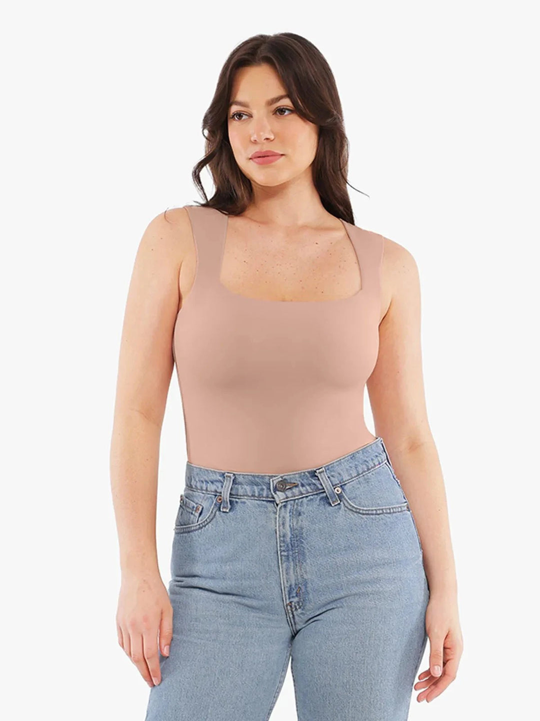 Popilush® Cloud-Touch Double-Layer Shaping Sleeveless Top