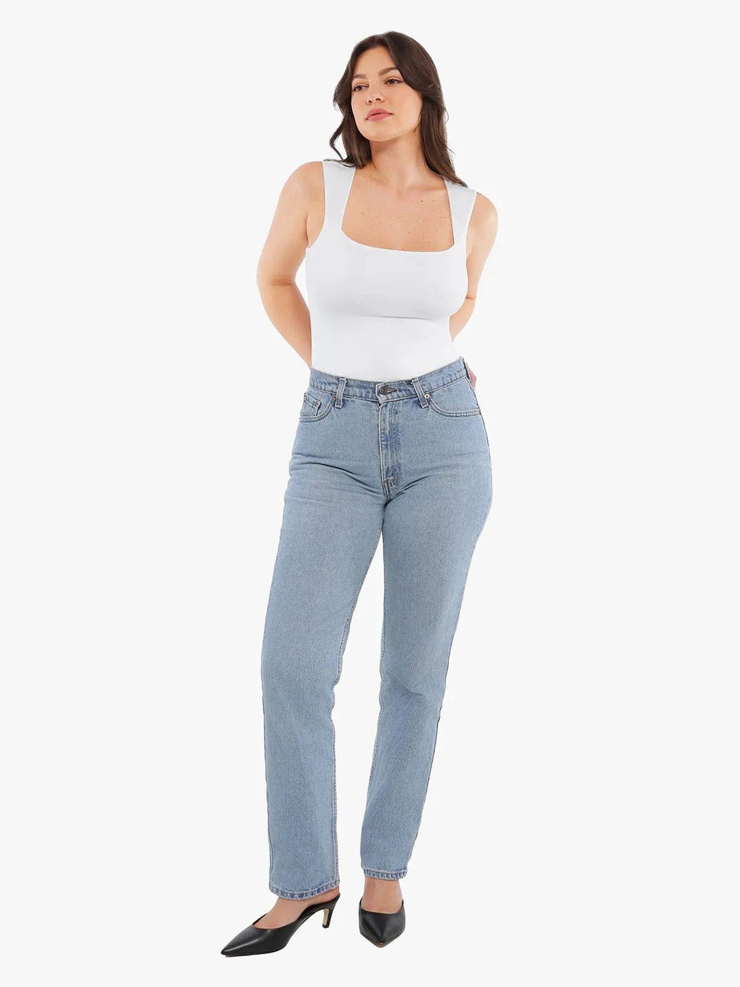 Popilush® Cloud-Touch Double-Layer Shaping Sleeveless Top