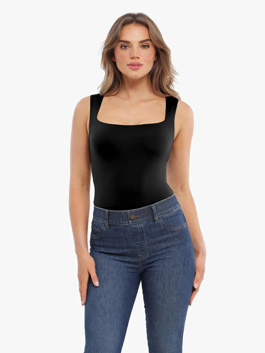 Popilush® Cloud-Touch Double-Layer Shaping Sleeveless Top