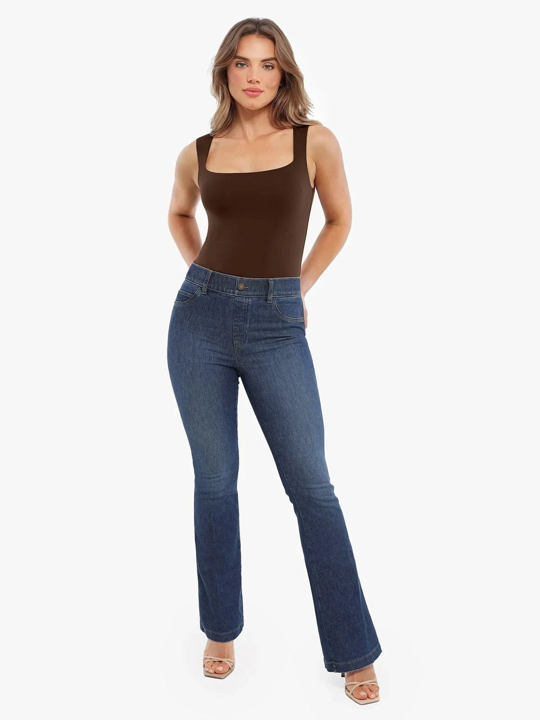 Popilush® Cloud-Touch Double-Layer Shaping Sleeveless Top