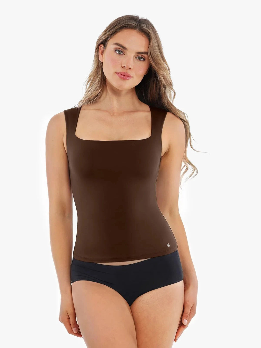 Popilush® Cloud-Touch Double-Layer Shaping Sleeveless Top