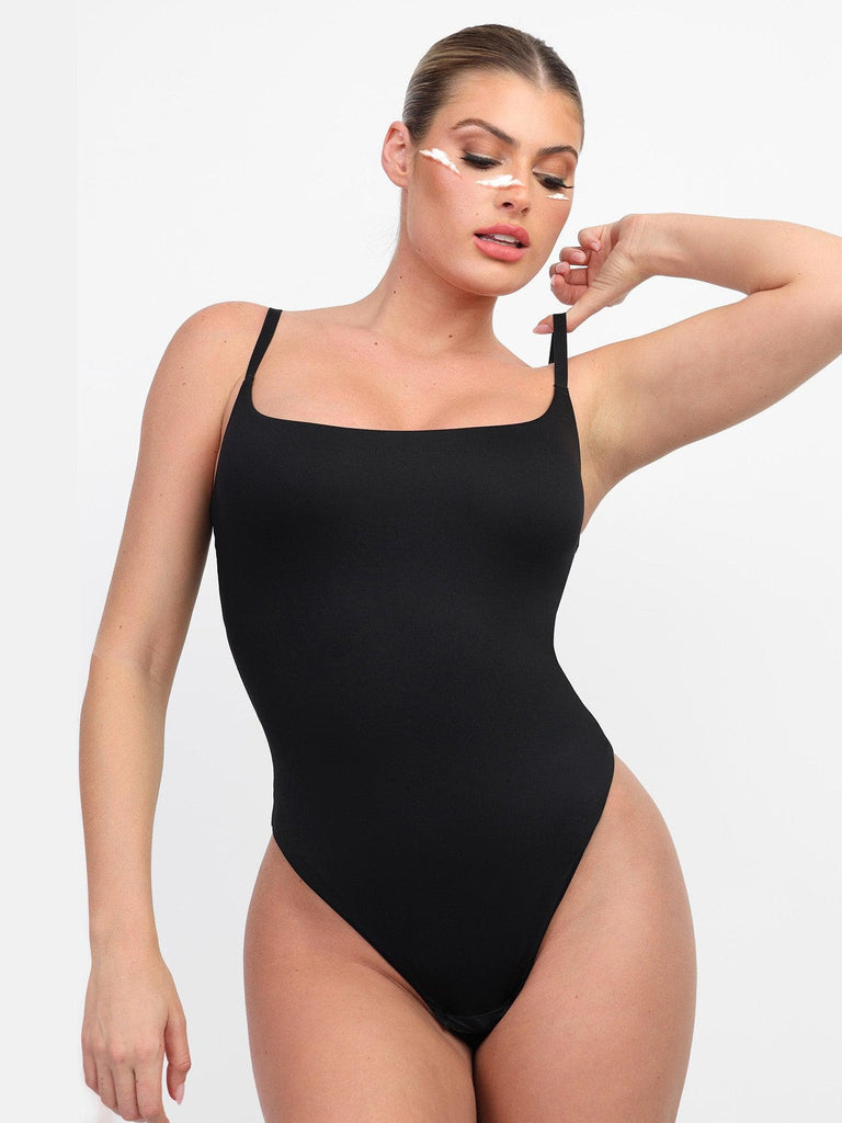  IEPOFG Shapewear Bodysuits for Women Slim Fit Sexy Body Suit  Sleeveless Strappy Tank Tops Summer Dressy Going Out Bodysuits : Sports &  Outdoors