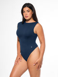 Popilush® Blue / XS ContourFlex All-in-One Fitted Bodysuit