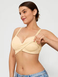 Popilush® Supportive No Underwire Bra ContourLift™ Seamless Wireless Shaping Push Up Bra