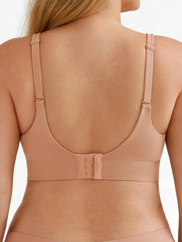 Popilush® Supportive No Underwire Bra ContourLift™ Seamless Wireless Shaping Push Up Bra