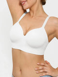 Popilush® Supportive No Underwire Bra ContourLift™ Seamless Wireless Shaping Push Up Bra