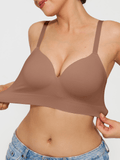 Popilush® Supportive No Underwire Bra ContourLift™ Seamless Wireless Shaping Push Up Bra