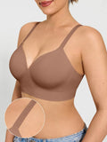 Popilush® Supportive No Underwire Bra ContourLift™ Seamless Wireless Shaping Push Up Bra