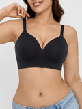Popilush® Supportive No Underwire Bra ContourLift™ Seamless Wireless Shaping Push Up Bra