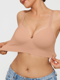 Popilush® Supportive No Underwire Bra ContourLift™ Seamless Wireless Shaping Push Up Bra
