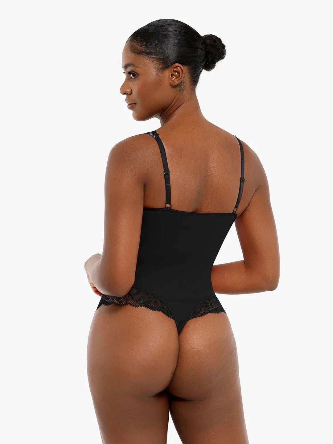 Popilush® Day To Night Set Tummy Control Bodysuit Built-in Shapewear Pants