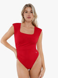 Popilush® Daytime Top / Red / XS Day To Night Set Tummy Control Bodysuit Built-in Shapewear Pants