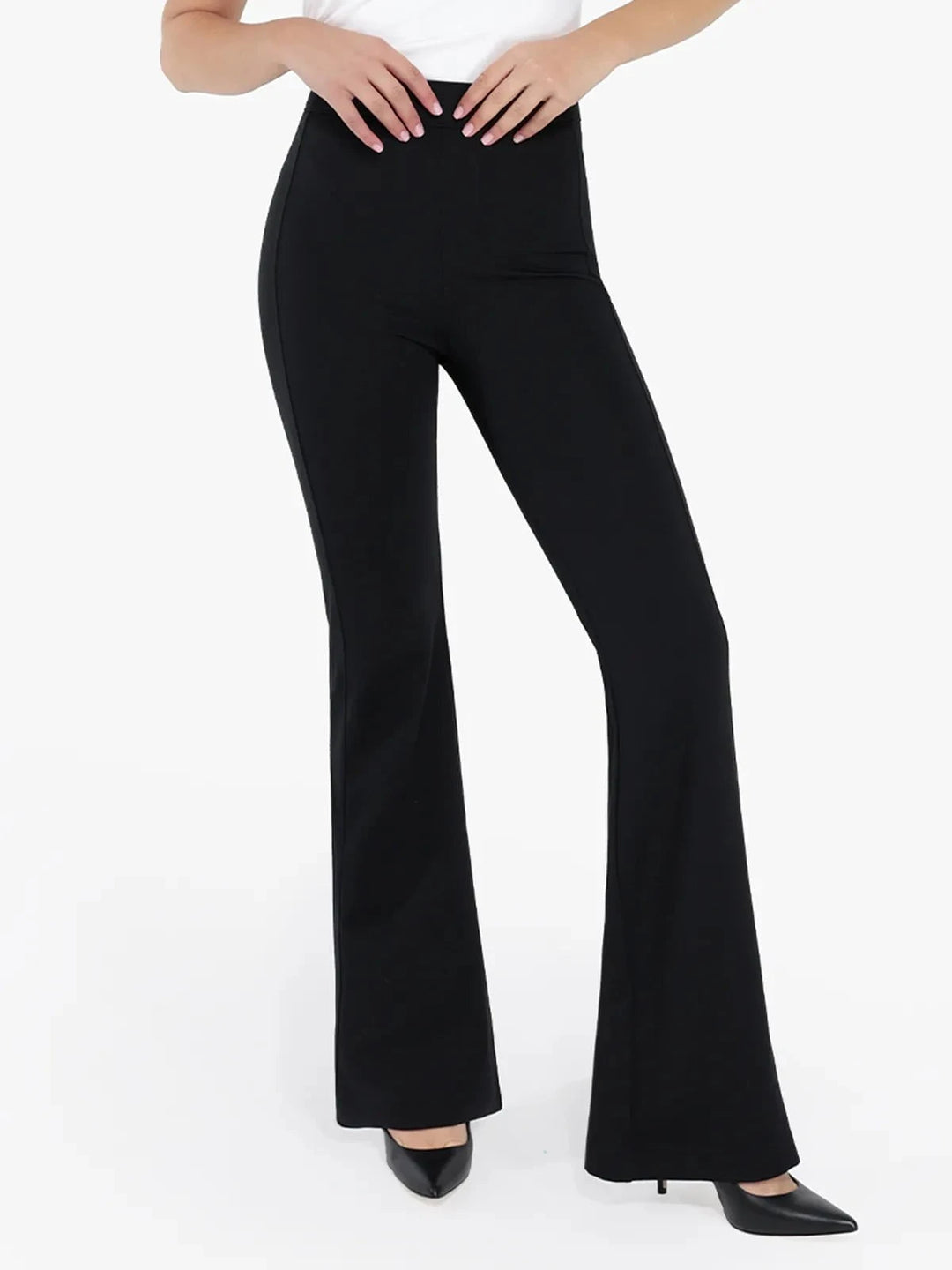 Popilush® Pants / Black / XS Day To Night Set Tummy Control Bodysuit Built-in Shapewear Pants