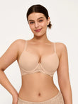 Popilush® Skin / 36C Delicate Embrace Lace Underwire Bra