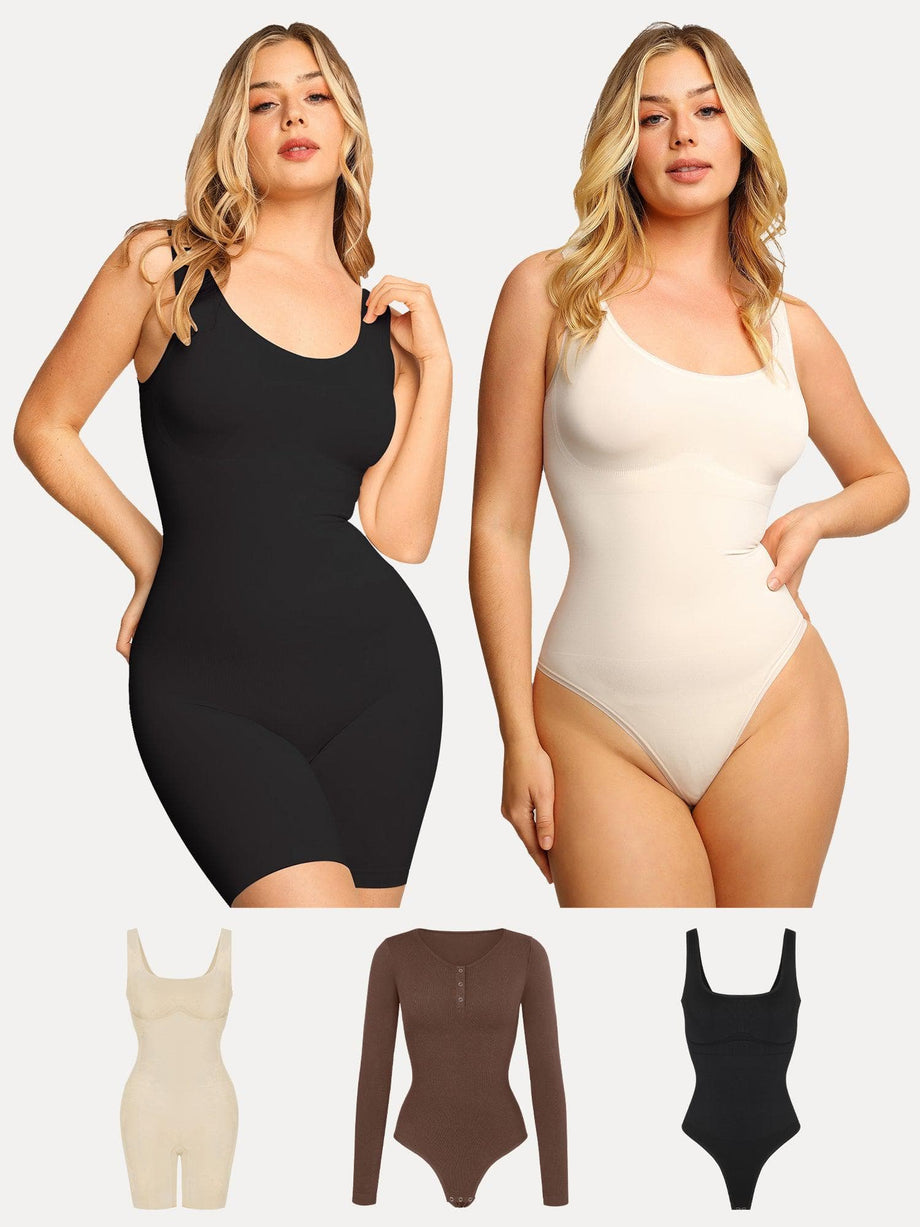 UNIQLO Women Body Shaper Sleeveless Top (Seamless) ($13) ❤ liked on  Polyvore