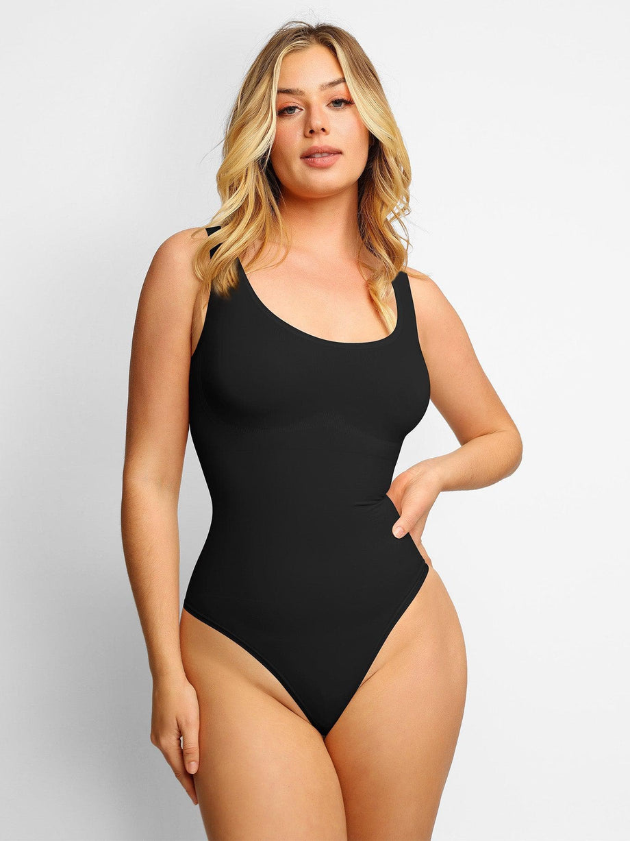 Buy SPANX® Suit Yourself Ribbed Mock Neck Tummy Control Bodysuit from Next  Luxembourg