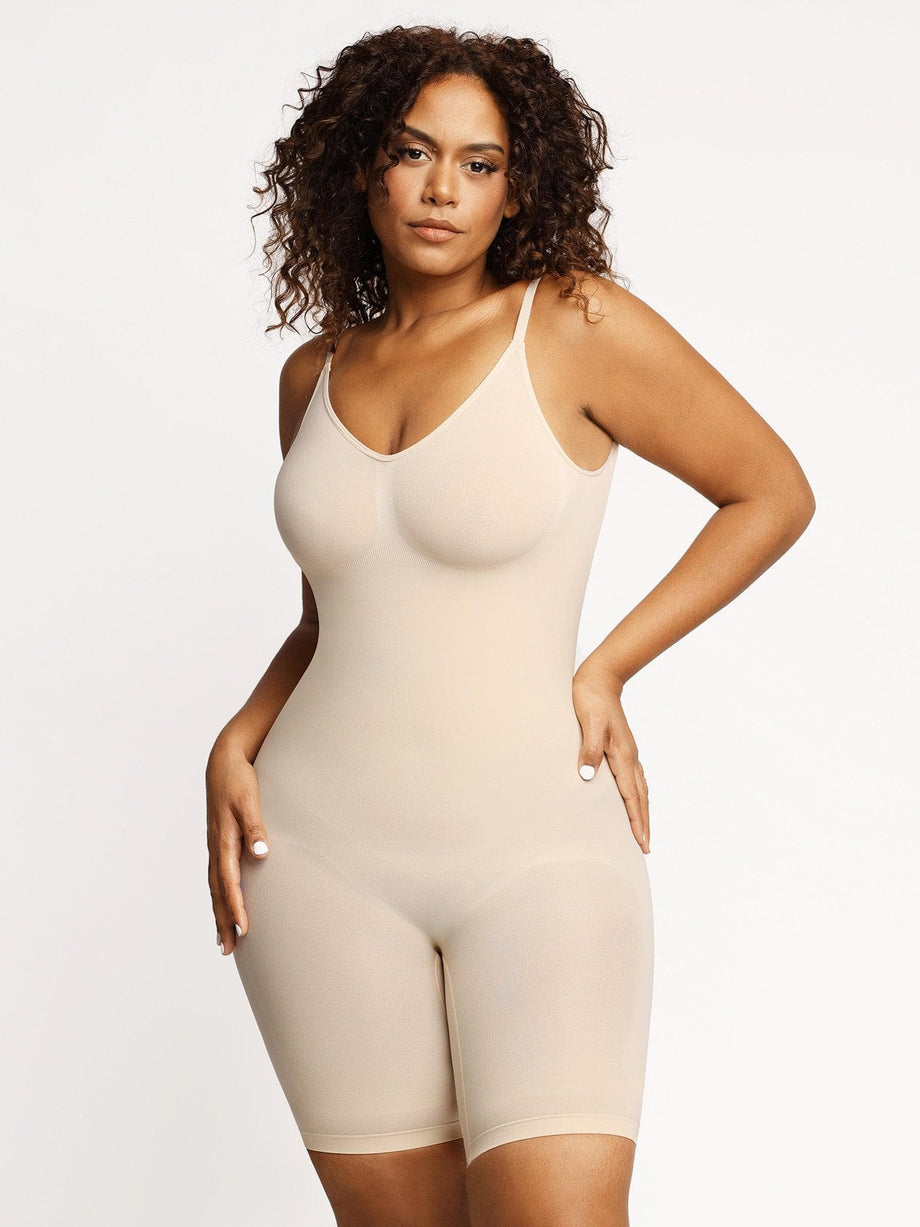 Open Bust Bodysuit - Full Length – Curve Confident