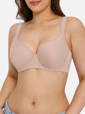 Popilush® Beige / 36C Full Figure Beauty Back Smoothing Bra