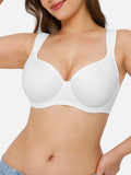 Popilush® White / 36C Full Figure Beauty Back Smoothing Bra