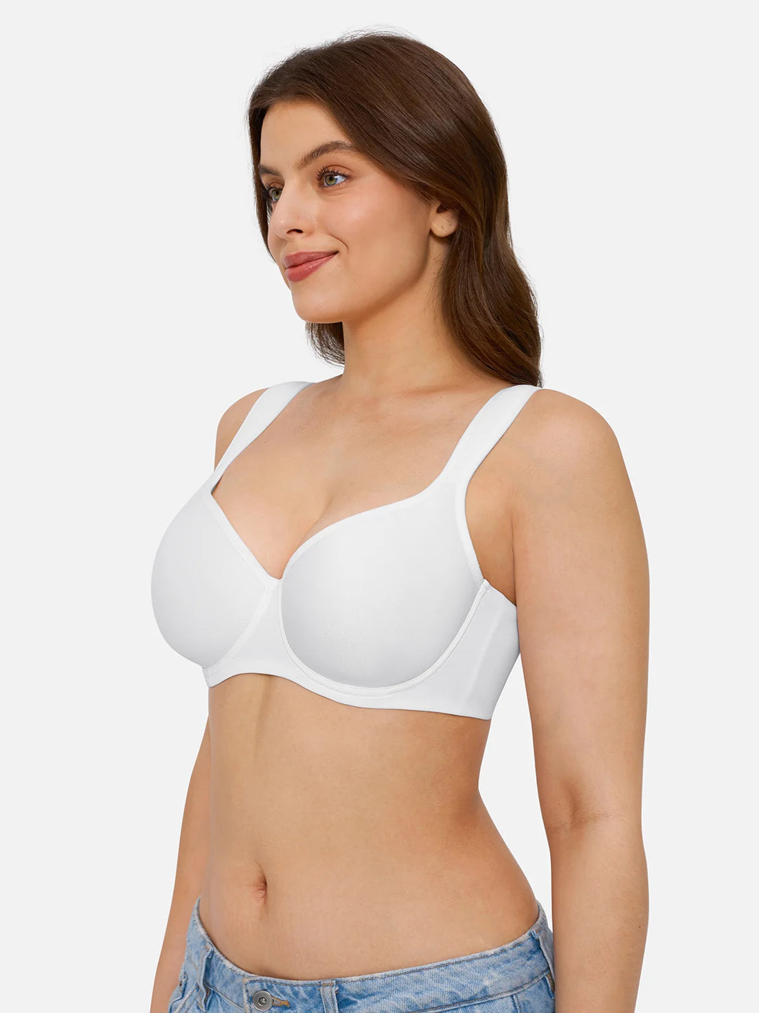 Popilush® Full Figure Beauty Back Smoothing Minimizer Bra