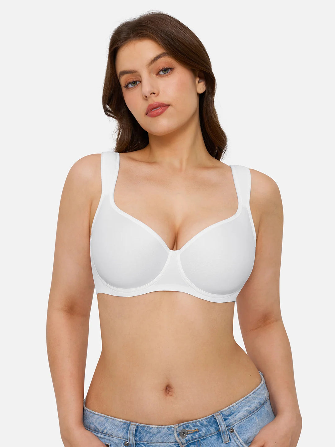 Popilush® Full Figure Beauty Back Smoothing Minimizer Bra