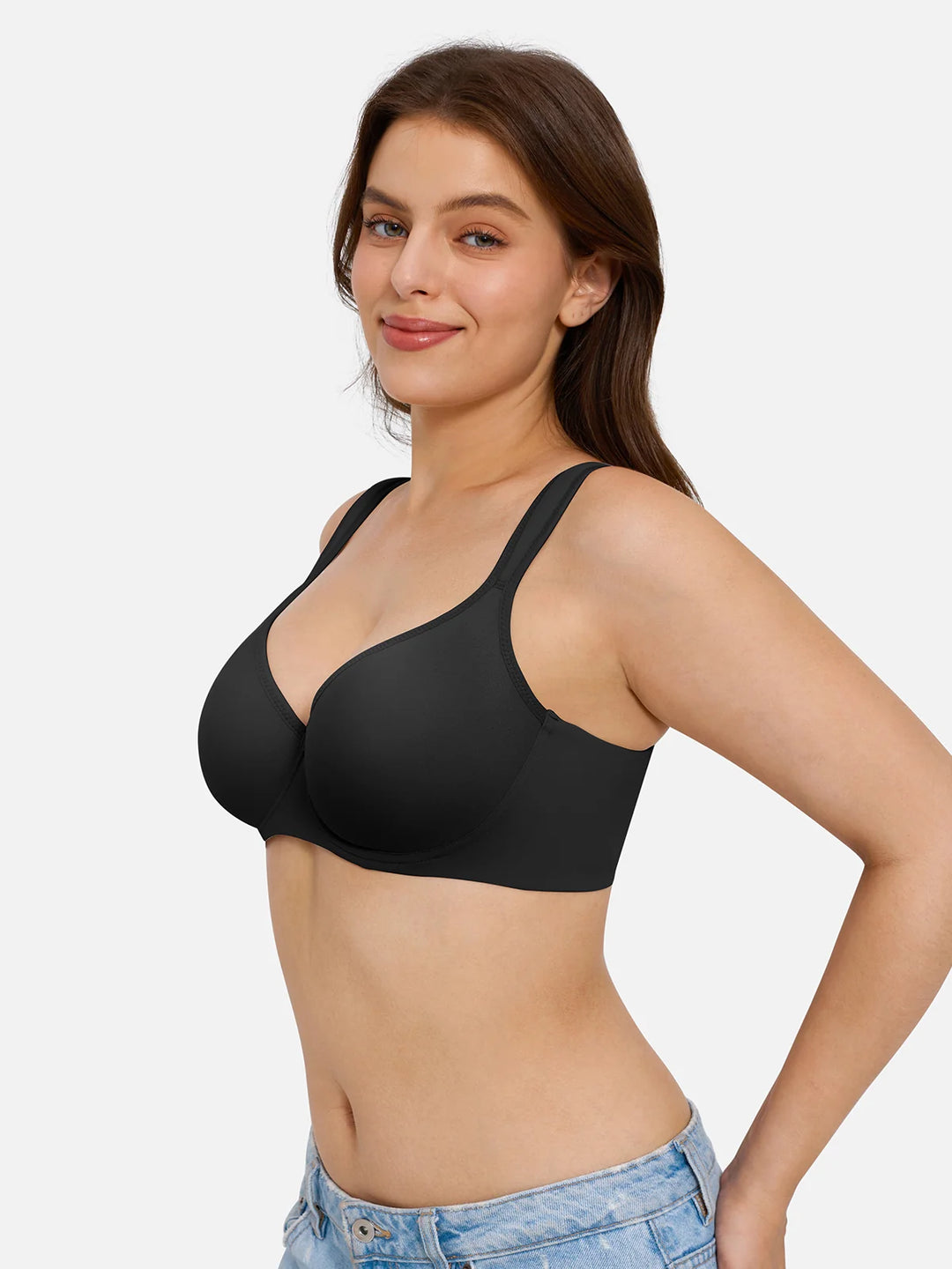 Popilush® Full Figure Beauty Back Smoothing Minimizer Bra