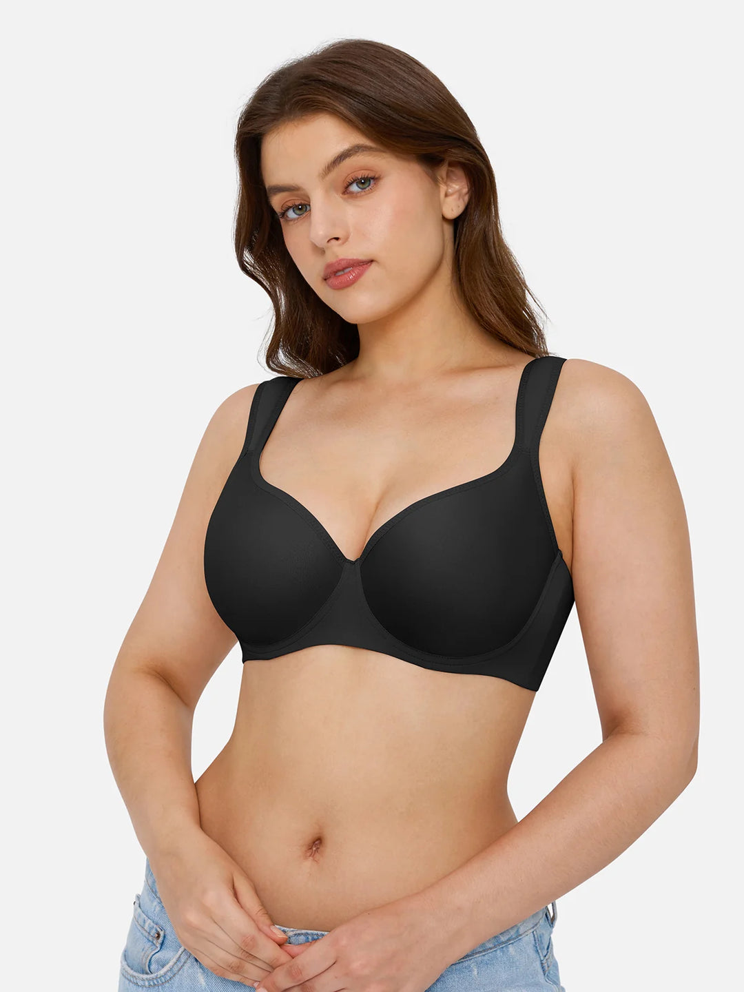 Popilush® Full Figure Beauty Back Smoothing Minimizer Bra