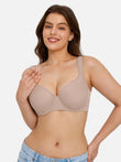 Popilush® Beige / 36C Full Figure Beauty Back Smoothing Minimizer Bra