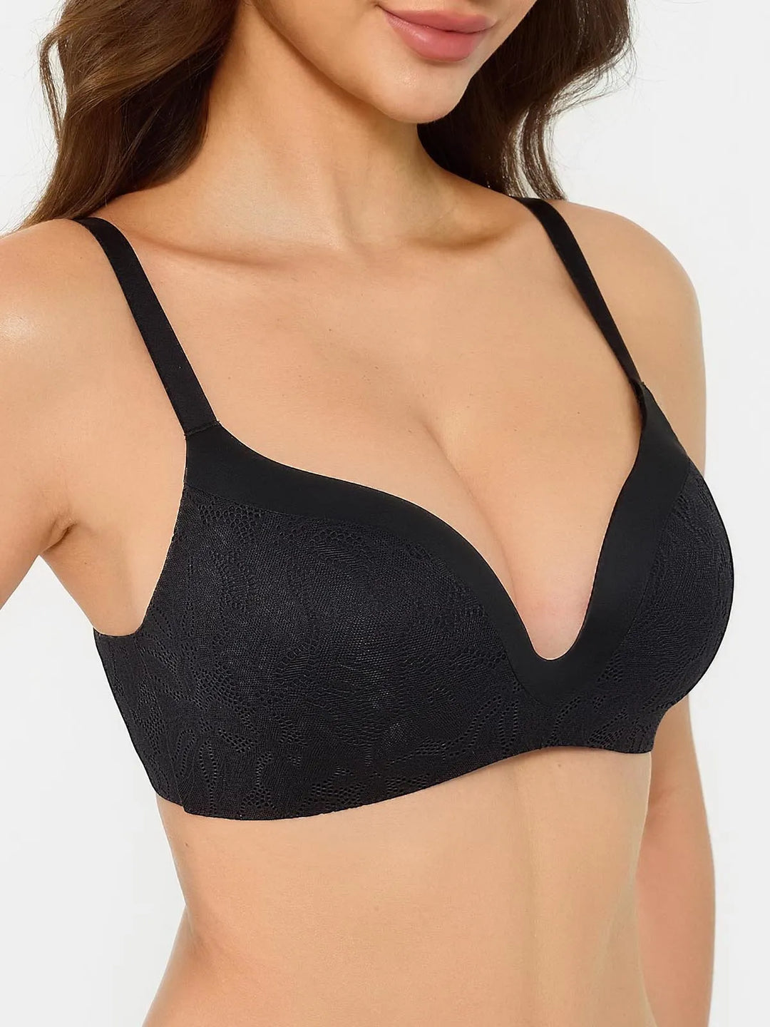 Popilush® Lace Full Coverage Comfort Sculpting Bra