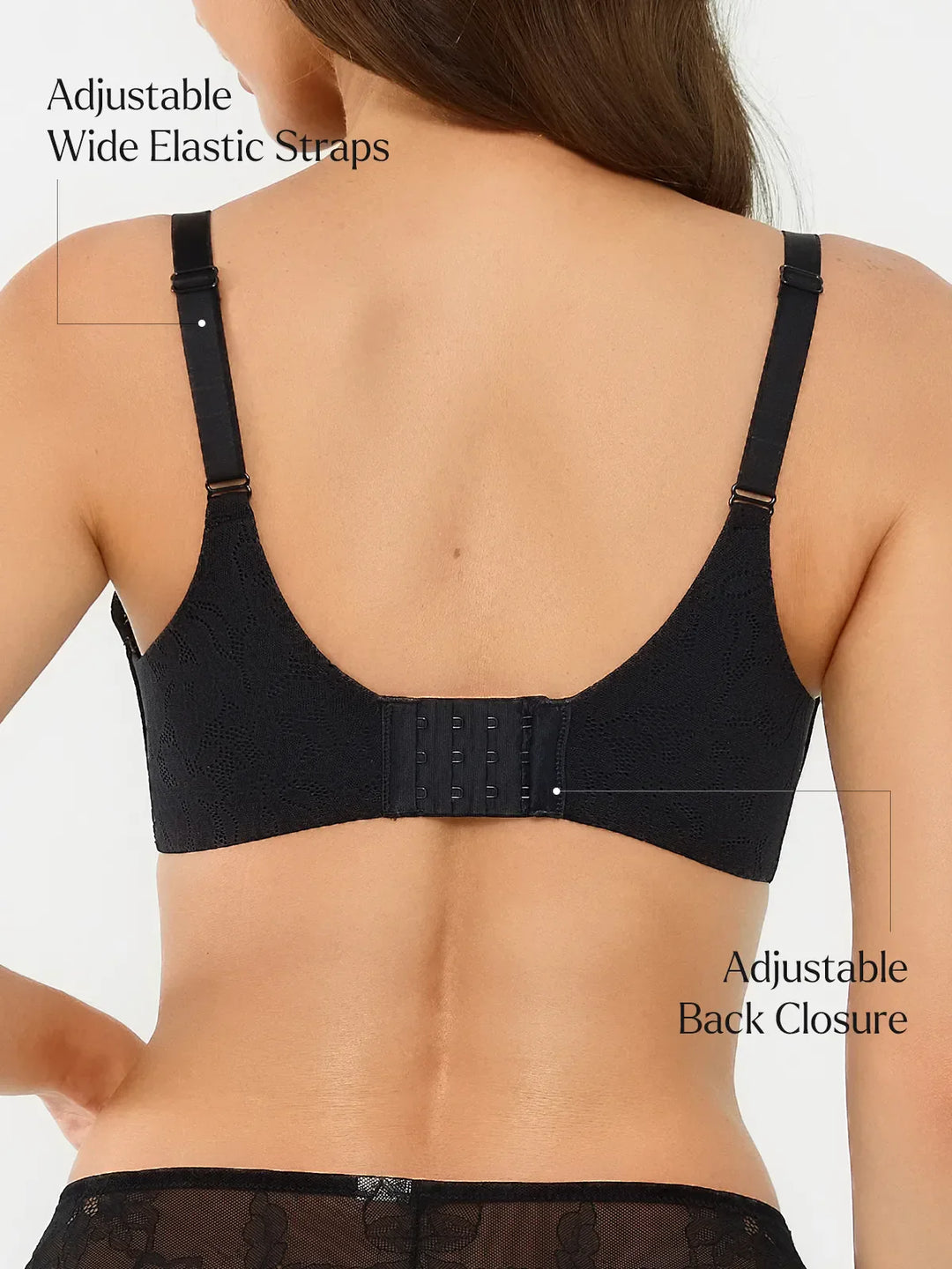 Popilush® Lace Full Coverage Comfort Sculpting Bra