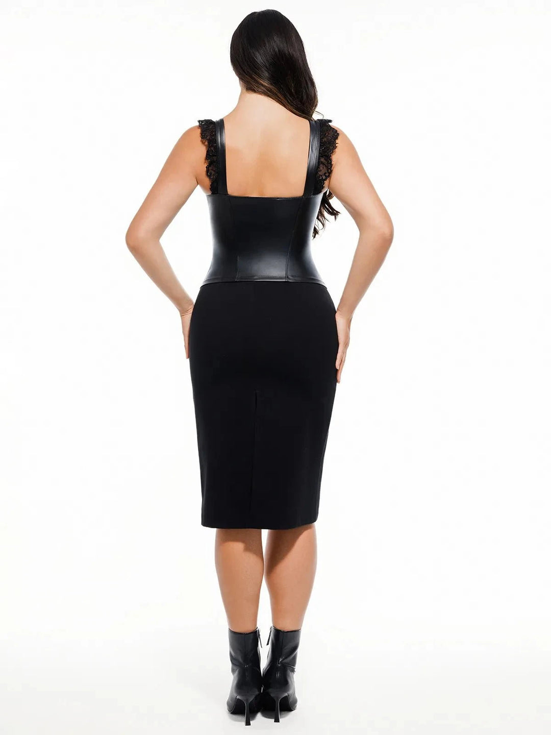 Popilush® Lace Trim Sculpting Camisole Top